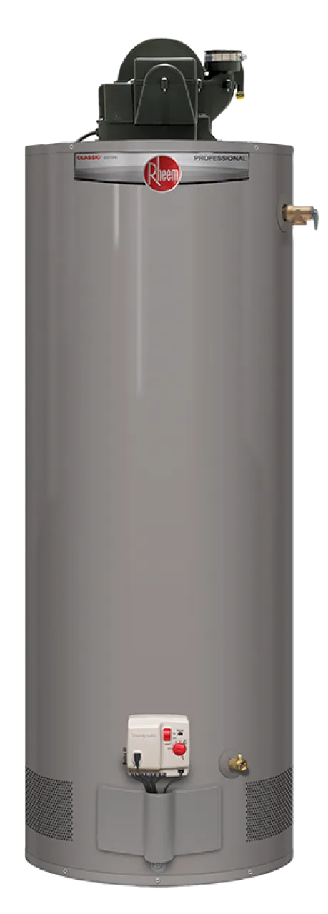 Rheem Professional Classic power vent gas water heater