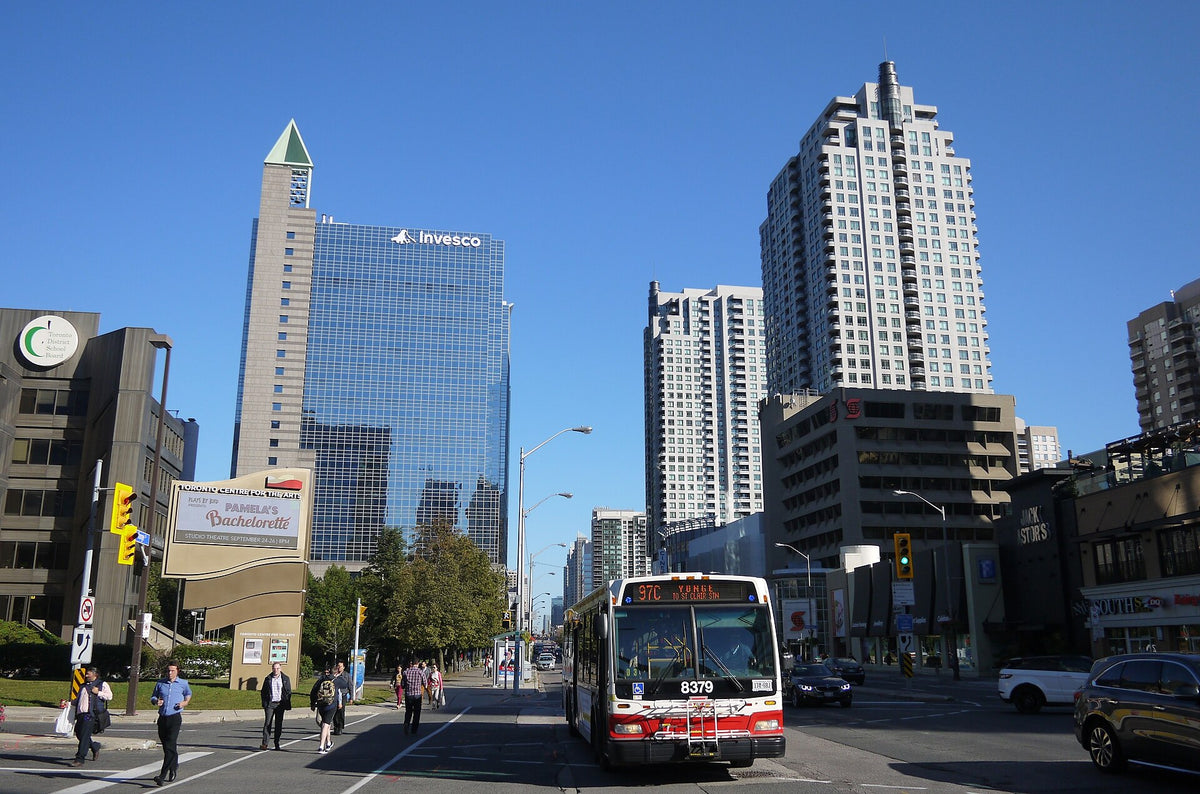 Yonge Street towers in North York Centre, Toronto