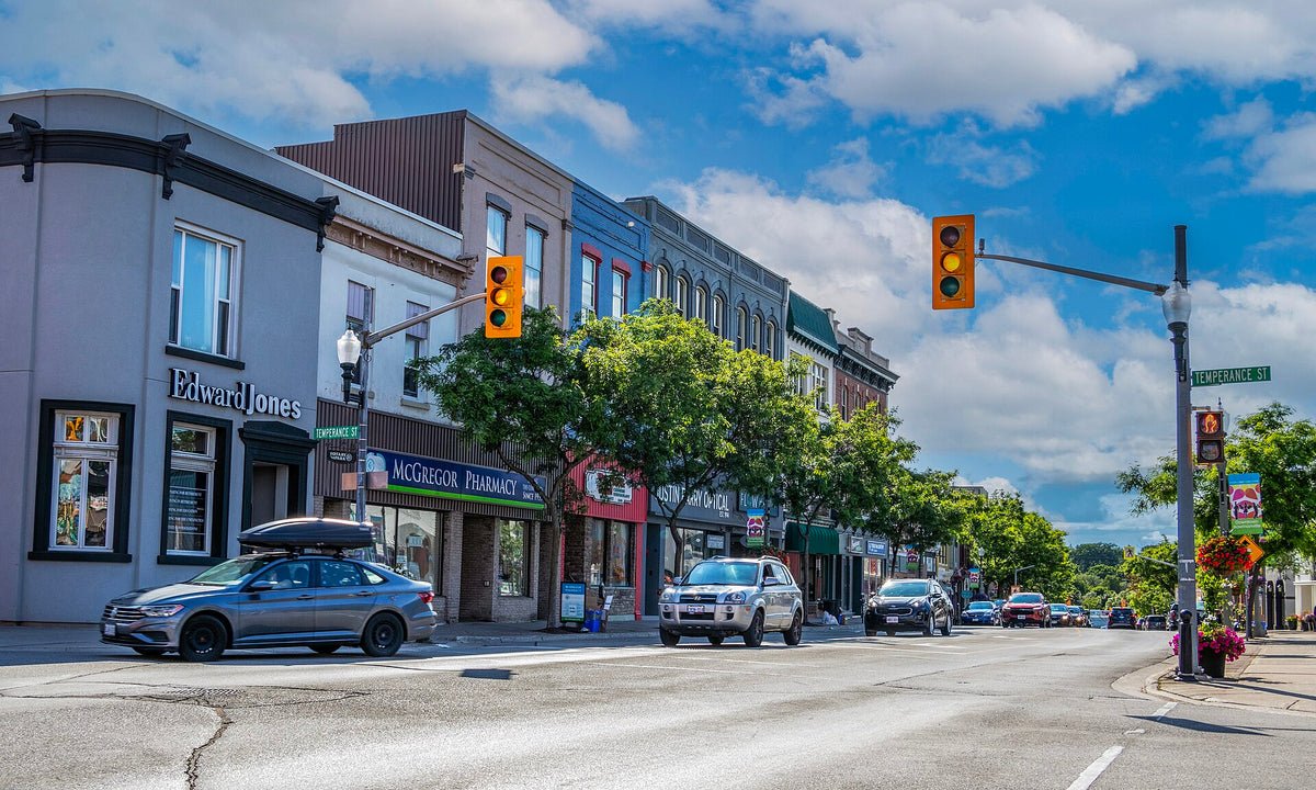 King Street in downtown Bowmanville, Clarington