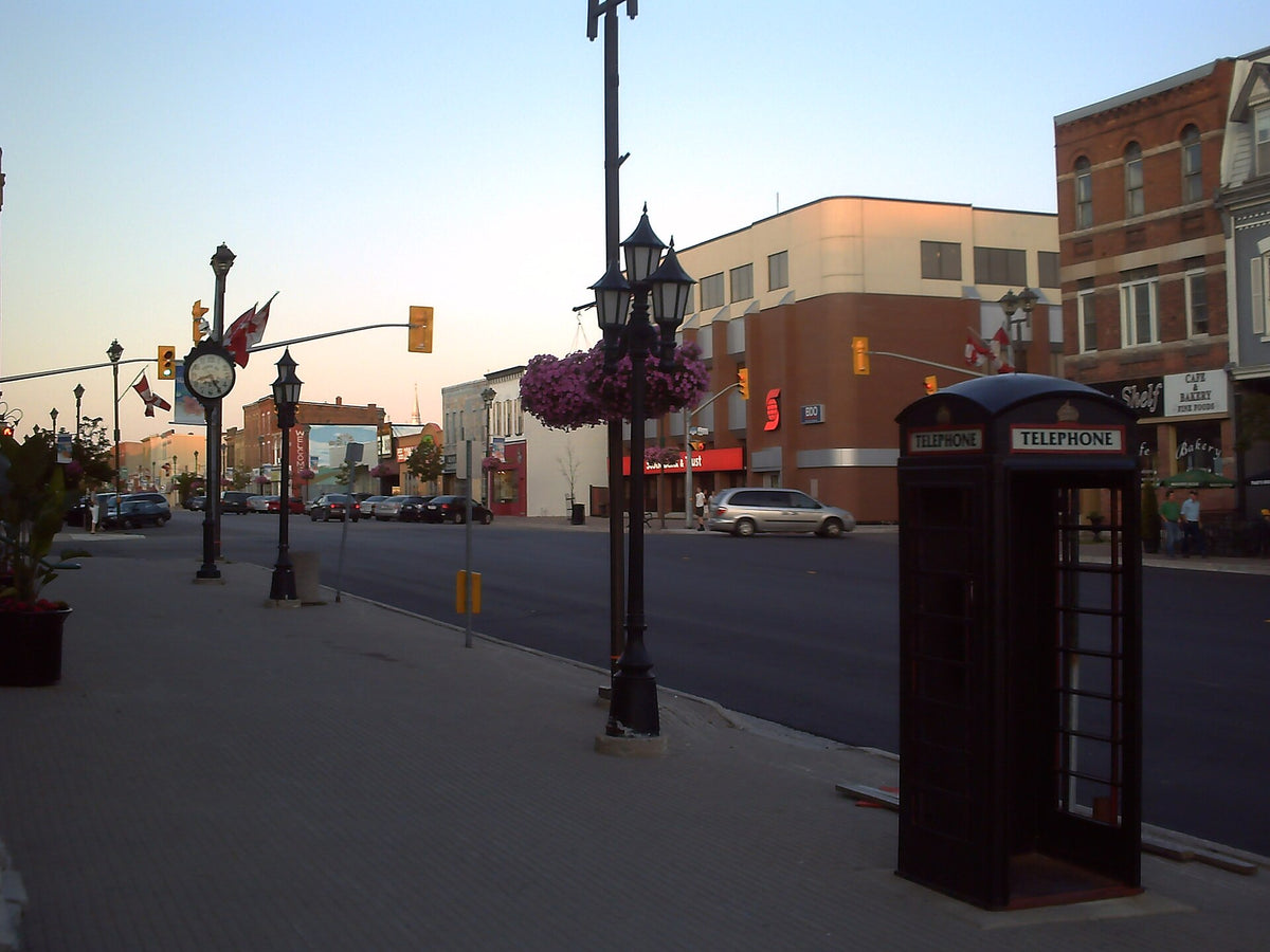 Kent Street in downtown Lindsay, Ontario