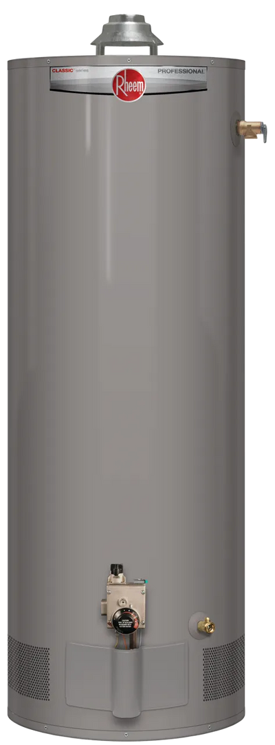 Rheem Professional Classic atmospheric gas water heater