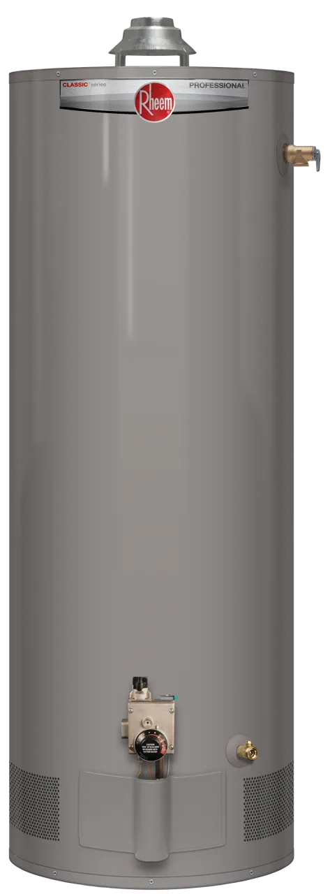 Rheem Professional Classic atmospheric gas water heater
